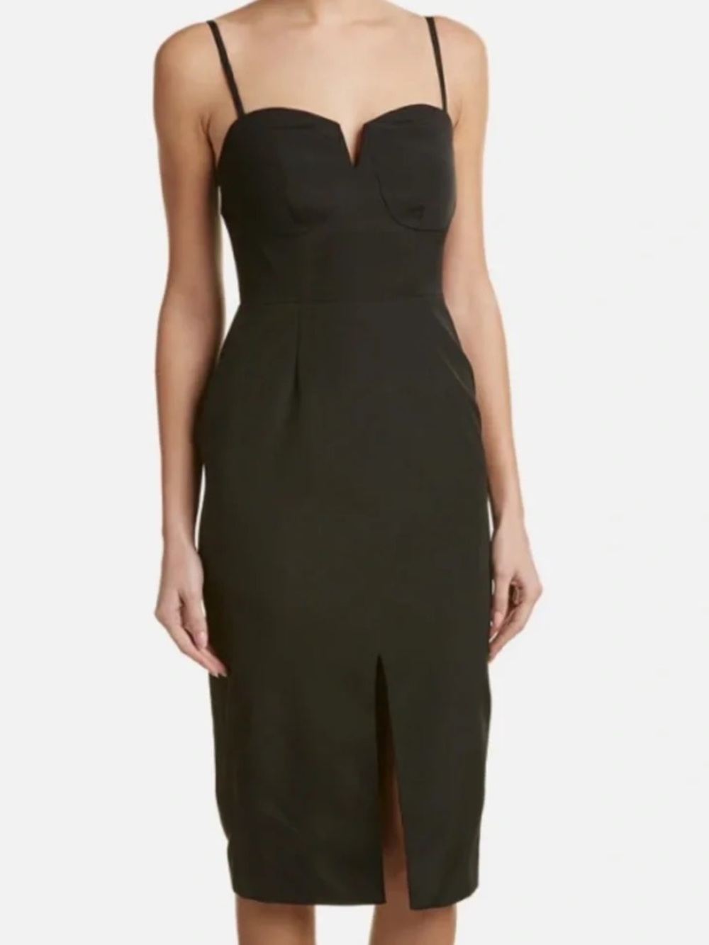 Yumi Kim Black Strapless Dress